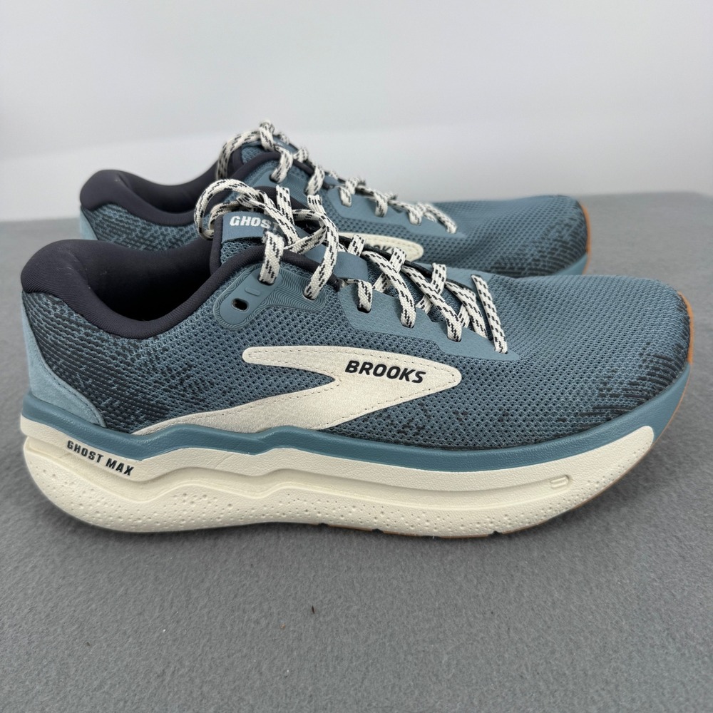 Brooks Ghost Max 2 Running Shoes Womens 8 Blue Grey DNA LOFT 1204201B466